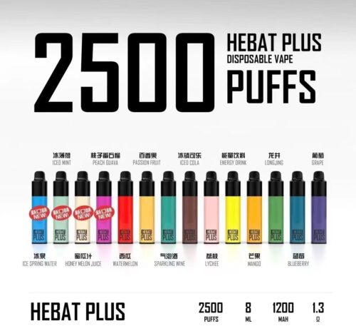 Hebat 喜貝 一次性/拋棄式 2500口 (無保固)